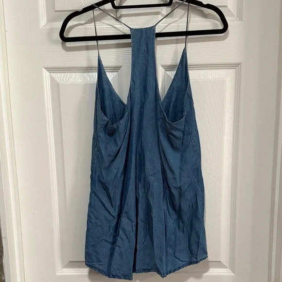Thread & Supply Denim Blue Tank Top - Picture 3 of 3
